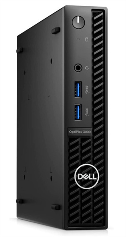 DELL OptiPlex 3000 Micro Core i3-12100T 8GB (1x8GB) DDR4 256GB SSD Intel Integrated Graphics,Wi-Fi/BT Linux,1y, Russian Wired Keyboard and Optical Mouse