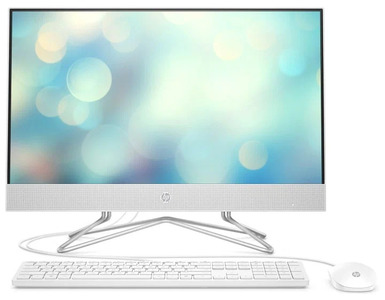 HP 24-df1063ny NT 23.8" FHD(1920x1080) Core i3-1115G4, 4GB DDR4 3200 (1x4GB), HDD 1Tb, Intel Internal Graphics, noDVD, kbd(eng)&mouse wired, HD Webcam, Snow White,FreeDOS, 1Y Wty