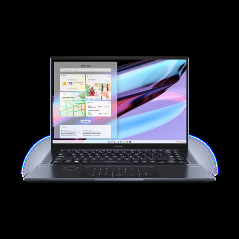 ASUS Zenbook Pro 16X OLED UX7602ZM-ME108X Core i7-12700H/32Gb/1Tb SSD M2/GF RTX 3060 6Gb/16"4K OLED(3840 x 2400) Touch screen /WiFi6E/BT/NumPad 2.0/Windows 11 Pro/2.4Kg/Tech Black/Stylus/RU_EN_Keyboar