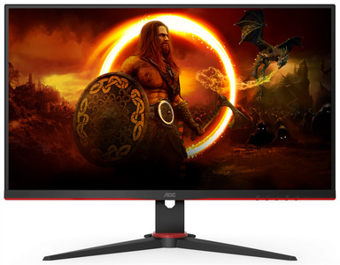 23,8" AOC 24G2SAE/BK 1920x1080@165Hz VA LED 16:9 4ms VGA 2*HDMI 80M:1 178/178 350cd 3000:1 Tilt Black/Red