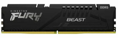 Kingston DDR5 16GB 6000MT/s DDR5 CL40 DIMM FURY Beast Black XMP