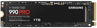 SSD M.2 (PCI-E NVMe) 1Tb Samsung 990 PRO (R7450/W6900MB/s) 1year