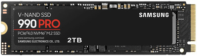 SSD M.2 (PCI-E NVMe) 2Tb Samsung 990 PRO (R7450/W6900MB/s) 1year
