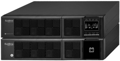 Systeme Electriс Smart-Save Online SRV, 6000VA/5400W, On-Line, Extended-run, Rack 4U(Tower convertible), LCD, Out: Hardwire, SNMP Intelligent Slot, USB, RS-232