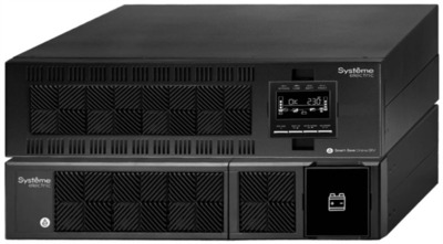 Systeme Electriс Smart-Save Online SRV, 10000VA/9000W, On-Line, Extended-run, Rack 5U(Tower convertible), LCD, Out: Hardwire, SNMP Intelligent Slot, USB, RS-232