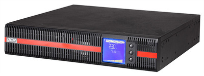 Powercom MACAN, On-Line, 1000VA/1000W, Rack/Tower, 8*IEC320-C13, LCD, Serial+USB, SmartSlot, without batteries (1580716)