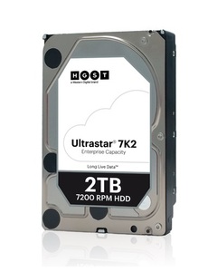 Western Digital Ultrastar DC HA210 HDD 3.5" SATA 2Тb, 7200rpm, 128MB buffer, 512n (HUS722T2TALA604 HGST)