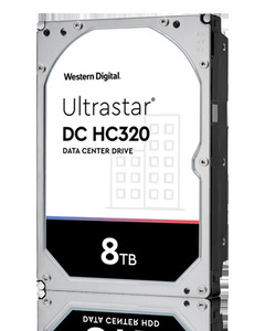 Western Digital Ultrastar DC HС320 HDD 3.5" SATA 8Tb, 7200rpm, 256MB buffer, 512e (HUS728T8TALE6L4 HGST)