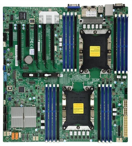 Supermicro Motherboard 2xCPU X11DPI-NT Xeon Scalable TDP 205W/ 16xDIMM/ 14xSATA/ C622 RAID 0/1/5/10/ 2x10GbE/ 4xPCIex16, 2xPCIex8/ M.2(PCIe)(E-ATX)