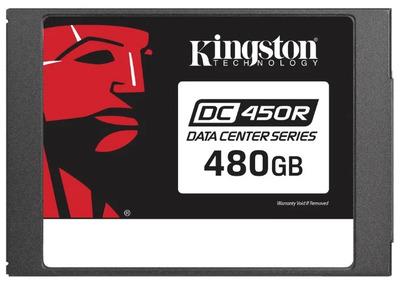 Kingston Enterprise SSD 480GB DC450R 2.5” SATA SSD (R560/W530MB/s) 0,3DWPD (Entry Level)
