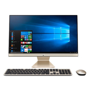 Моноблок ASUS V241FAK-BA188T Intel i3-8145U/8Gb/1Tb/23,8" FHD non-touch non-Glare/Zen Plastic Golden Wired Keyboard+ Wireless Mouse/Windows 10 Home/Black