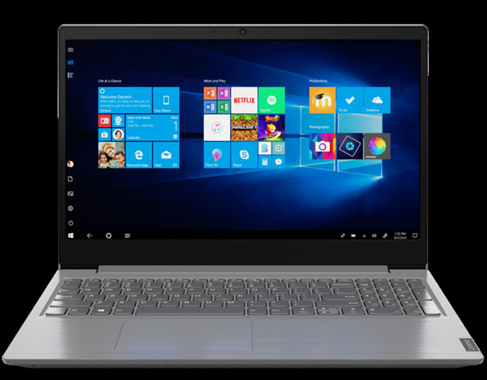 Lenovo V15-IIL 15.6" FHD(1920x1080) AG, I5-1035G1_1.0G, 4+4GB DDR4, 256GB_SSD_M.2, Intel HD Graphics, WiFi, BT, Camera, 2cell, Win 10Home, GREY steel, 1.85 kg, 1y,c.i