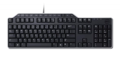 Dell keyboard KB-522 Wired Business Multimedia USB; Black; 2хUSB