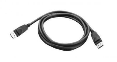 Lenovo DisplayPort to DisplayPort Monitor Cable 1,8 m ( M to M , DP 1.2, Resolution supports 4k up to 2 displays )