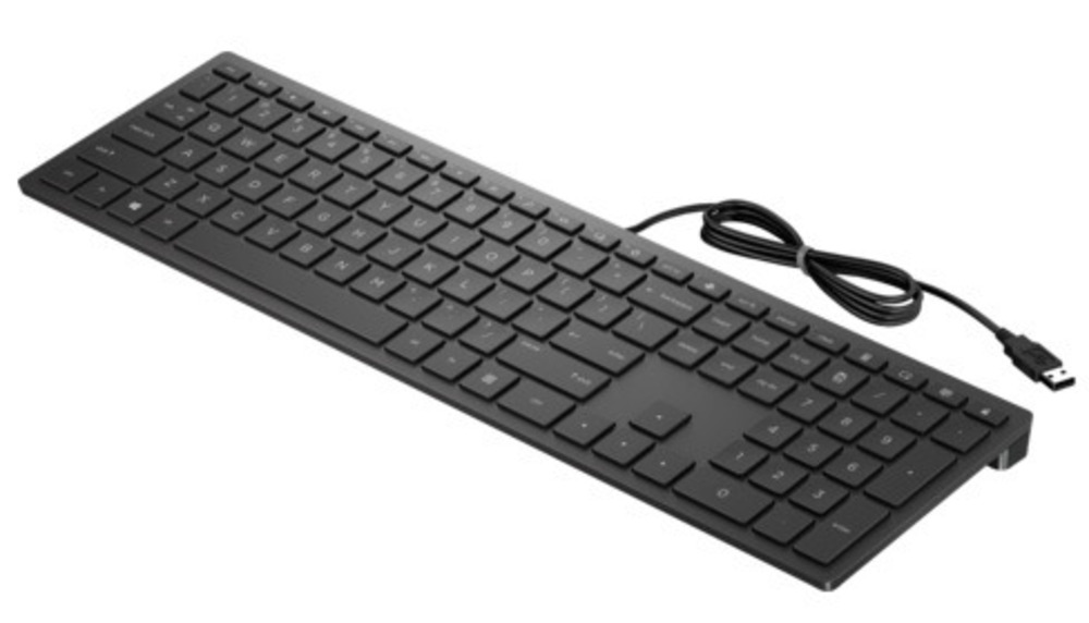Keyboard HP Pavilion Wired 300 (Black) cons