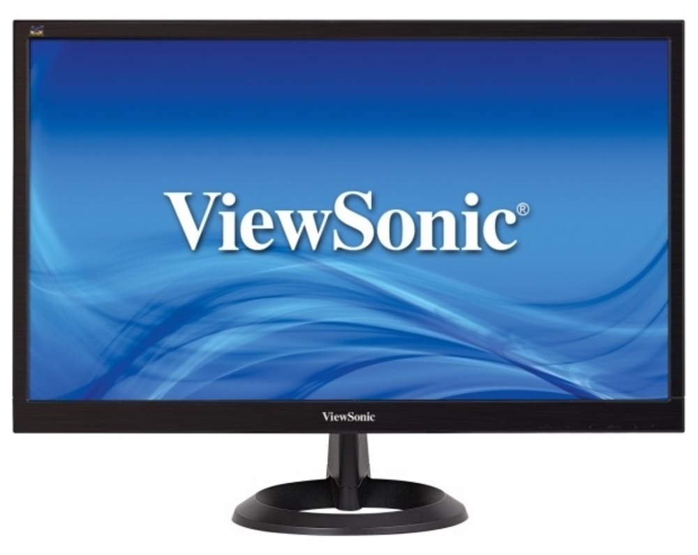 Viewsonic 21.5" VA2261-2 LED, 1920x1080, 5ms, 200cd/m2, 90°/65°, 600:1, D-Sub, DVI, Glossy Black
