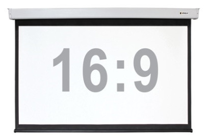 Экран настенный с электроприводом Digis DSEF-16910, формат 16:9, 200" (451x266), MW, Electra-F