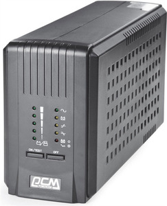 Powercom Smart King Pro+ SPT-500, Line-Interactive, 500VA/400W, black (1154030)