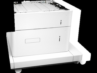 HP Стенд на 2550-листов с податчиком и тумбой для LJ M631h/M632h/M633fh